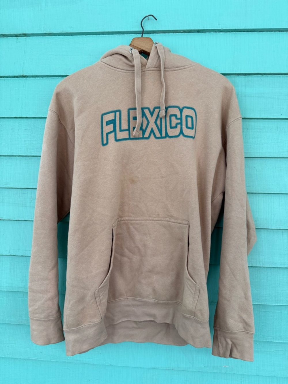 Flexi Men’s Tan Hoodie Sweatshirt